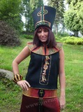 Vlastní návrh i výroba oděvu Kleopatra